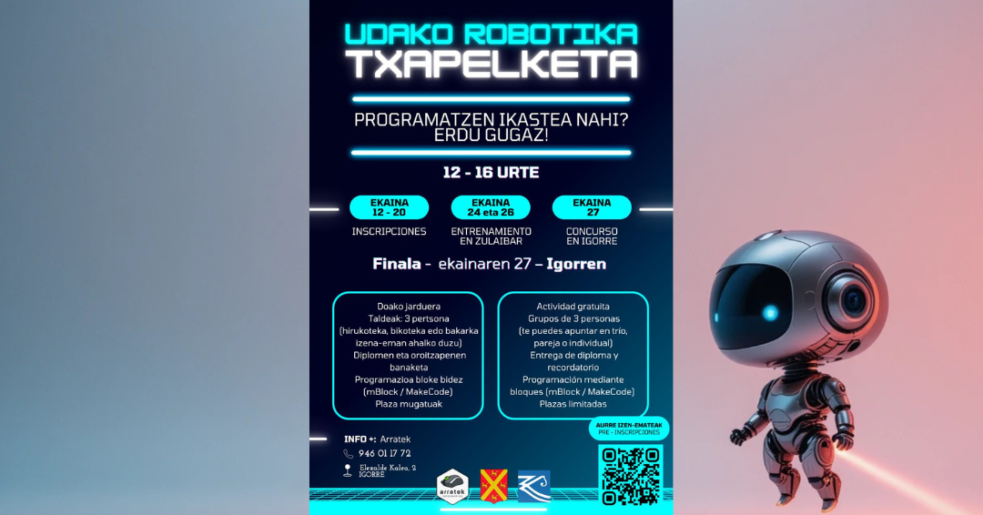 Campeonato de Robótica en Igorre