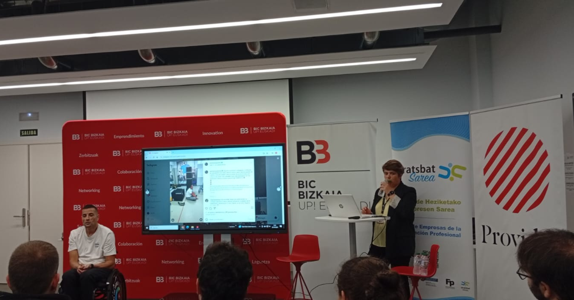 Zulaibarko ikasleekin BIC Bizkaian